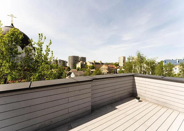 アパート Cozy And Modern Loft Next To The Old Town ヴィリニュス