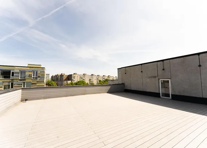 아파트 Cozy And Modern Loft Next To The Old Town *